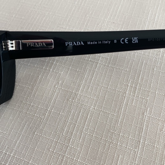 Prada Rectangular Frame Sunglasses with case. - Picture 5 of 14